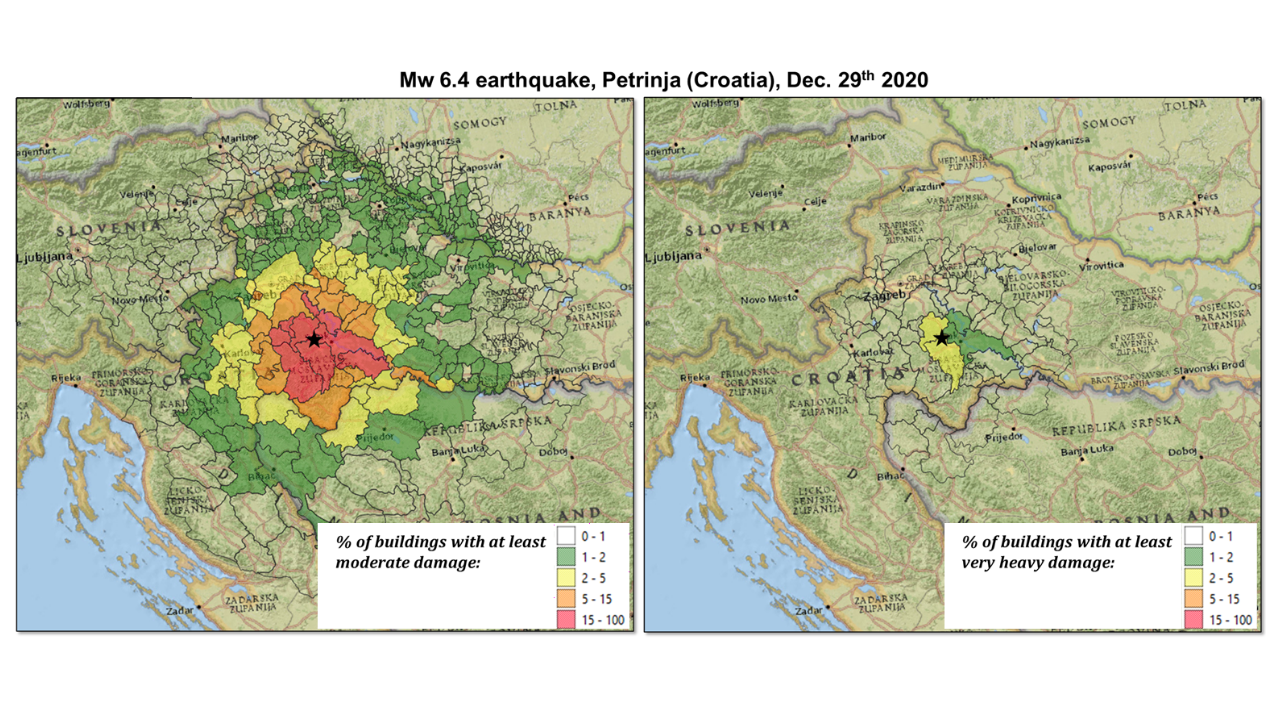 Rapid Seismic Damage Assessment Model for Europe