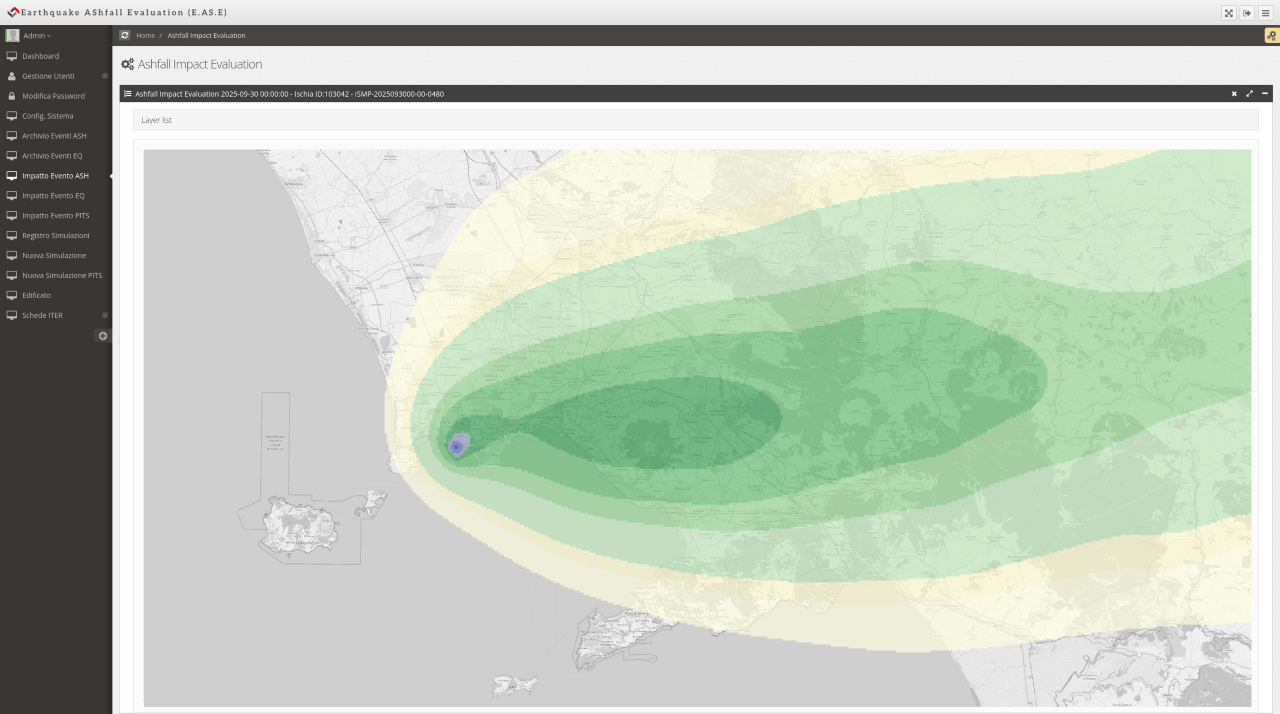 EASE – Earthquake and Ashfall Scenario Evaluation